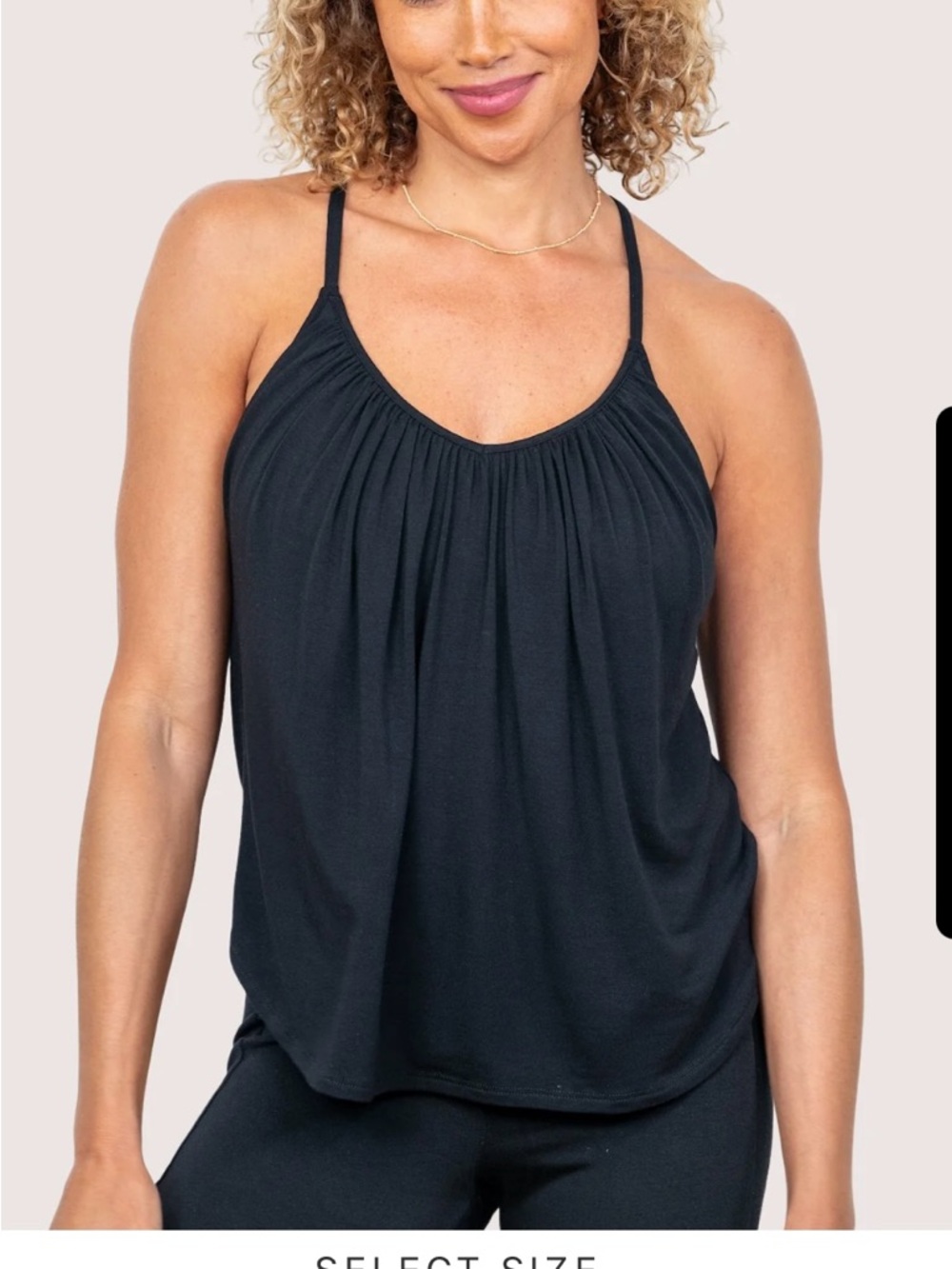JJ Winks 3 Piece Lounge Wear Pajama Set in Black Size Small